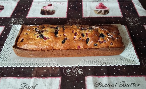 plumcake light ai frutti di bosco