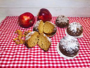 muffin mandorle e mele