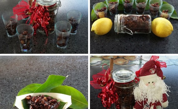 bicchierini di frutta secca, come servire la frutta secca