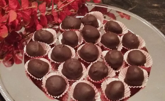 tartufini al cioccolato