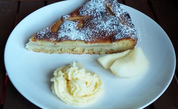 tarte alle mandorle e pere