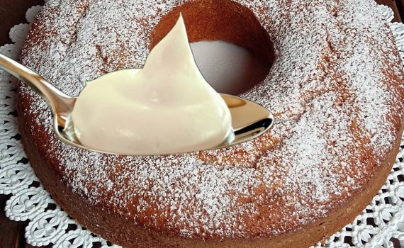 dolce alla panna, ciambella alla panna