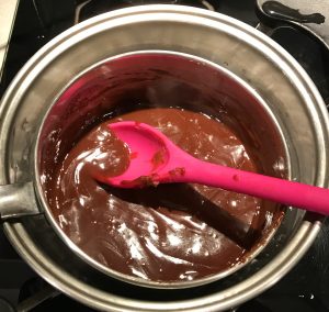 coppa deliziosa al croccante - cioccolato fuso