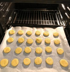 frollini all'arancia in forno