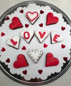 biscotti a cuore per s.valentino