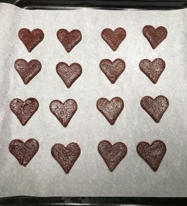 biscotti al cioccolato in forno