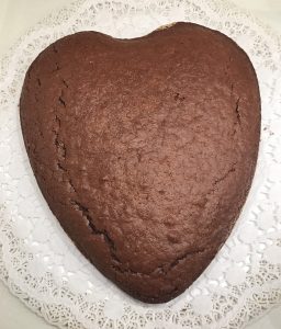 cuore al cioccolato per s.valentino