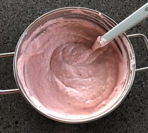 mousse di fragole
