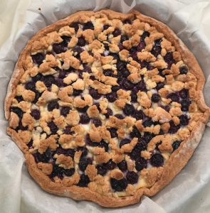 sbriciolata appena sfornata