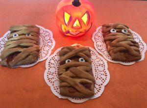 biscotti mummie di Halloween