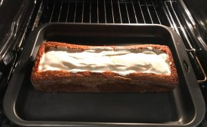 tronchetto all'ananas in forno