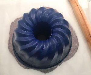 mousse al cioccolato, stampo in silicone