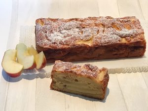torta invisibile di mele