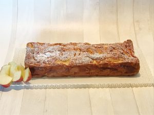 torta invisibile di mele