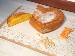 dolce tenerello cocco mandorle carote