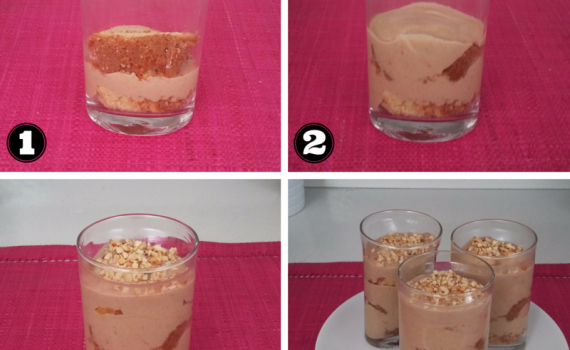 bicchierini alla nocciola