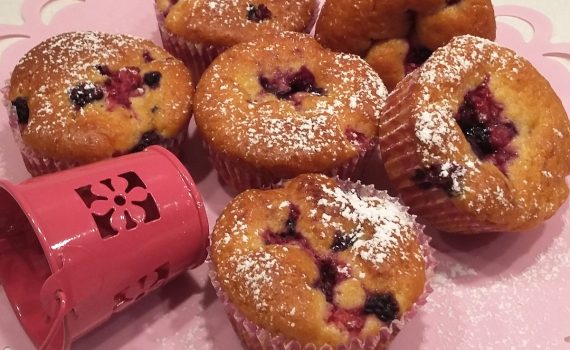 muffin ai frutti di bosco