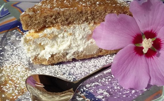 torta ricotta e pere