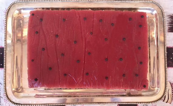 torta all'anguria e yogurt