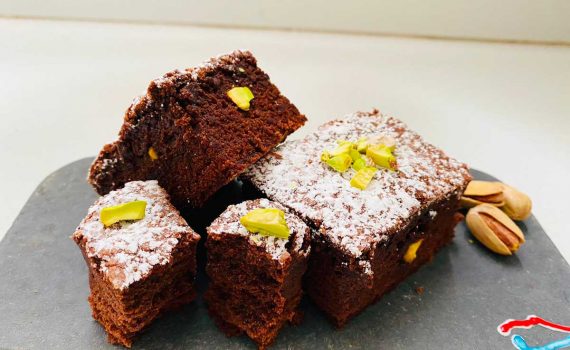 brownies al pistacchio ricetta