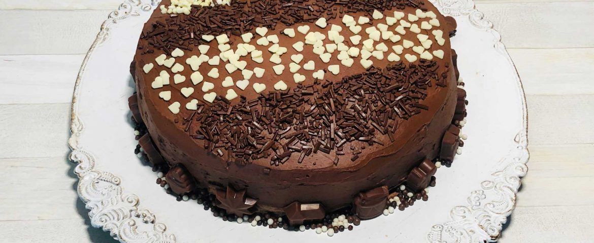 torta al cioccolato e nocciola